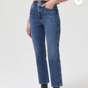 Agolde Pinch Waist Kick Flare in Placebo 25 Inches